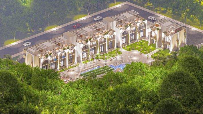 Stylish Apartments in a Lush Complex in North Cyprus Girne