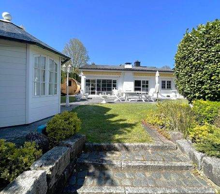 Hausansicht von der Gartenseite