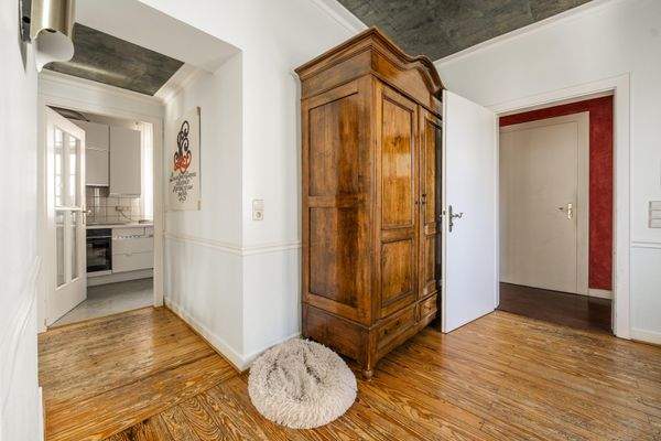 Eingang und Garderobe