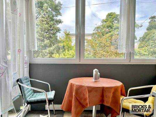 Wintergarten am Schlafzimmer