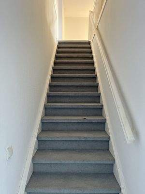 Treppe zum Obergeschoss