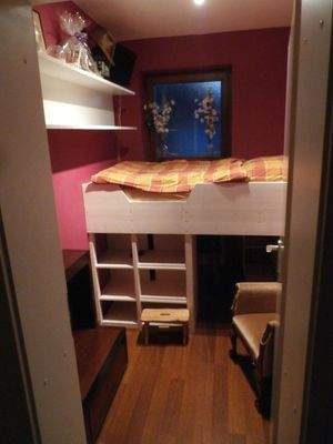 Abstellraum mit Gästebett