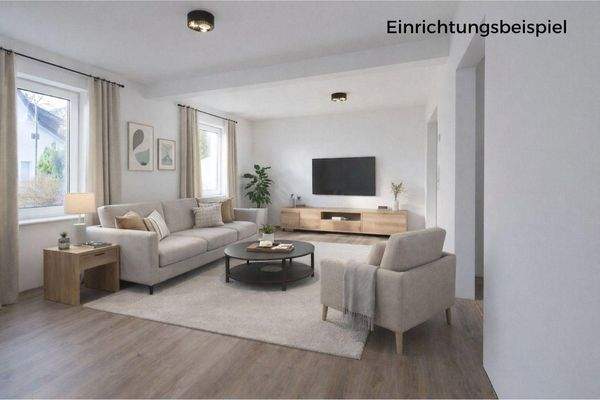 Wohnzimmer-Gestaltungsbeispiel