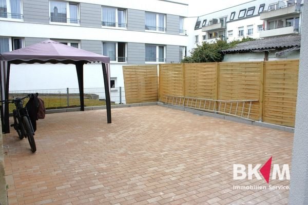 Hinterhof Terrasse