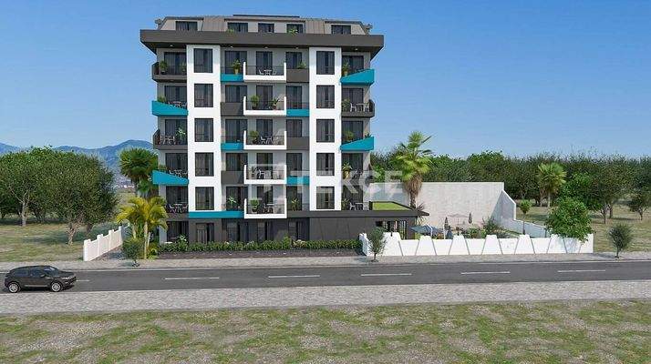 Chic Sea-View Apartments in Central Location in Avsallar Alanya