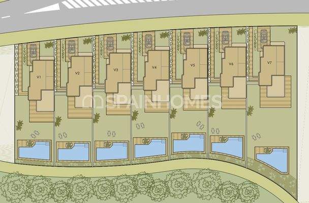 Elegant Villas in Lo Romero Golf Resort in Pilar de la Horadada