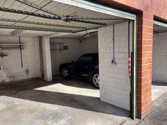 Garagen Innenansicht  