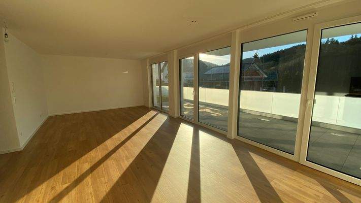 Wohnzimmer mit Zugang zur...