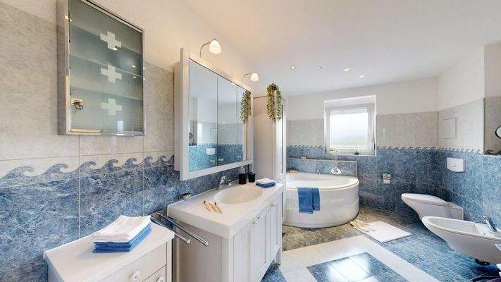 Tageslichtbadezimmer