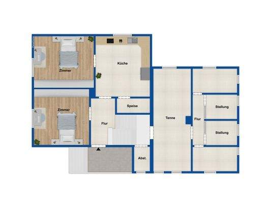 Grundriss Erdgeschoss