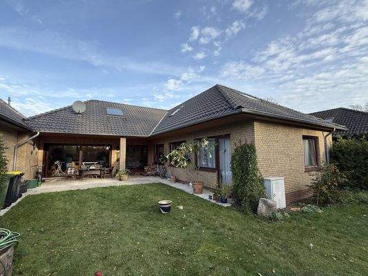 Blick auf die Terrasse