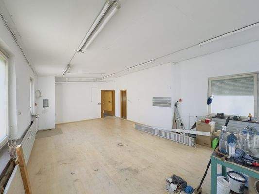 Werkstatt im EG