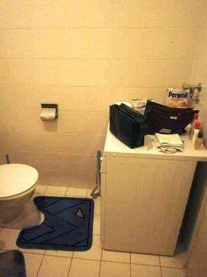 Bad mit Waschmaschine