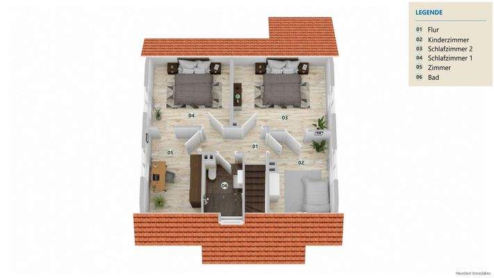 Grundriss Dachgeschoss