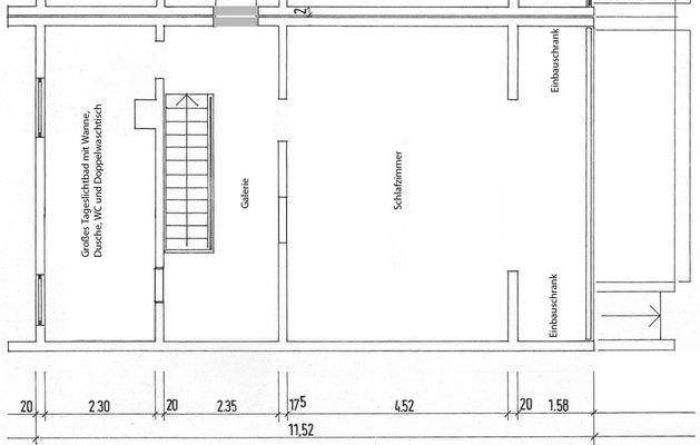 Grundriss Obergeschoss