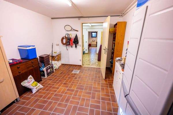 Viel Platz für Fitness, Sauna oder Hobby