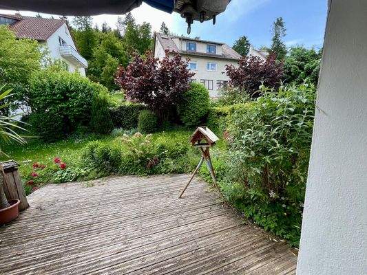 Gartenteilbereich mit Terrasse