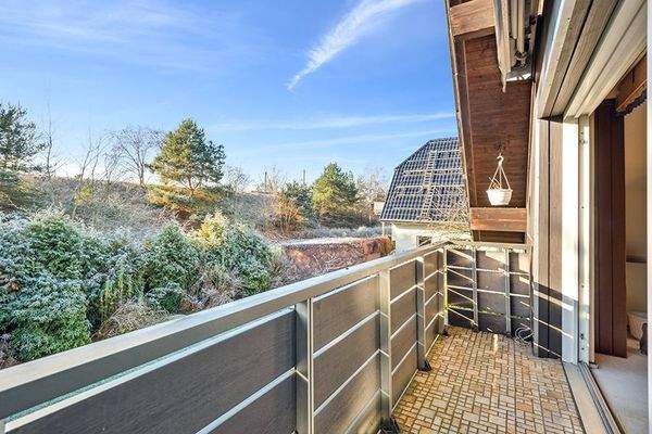 Balkon mit Südausrichtung