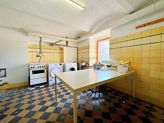 Waschraum Kellerbereich