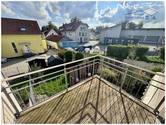 Sehr sonniger Südbalkon/Terrasse