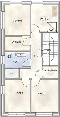 Grundriss Obergeschoss