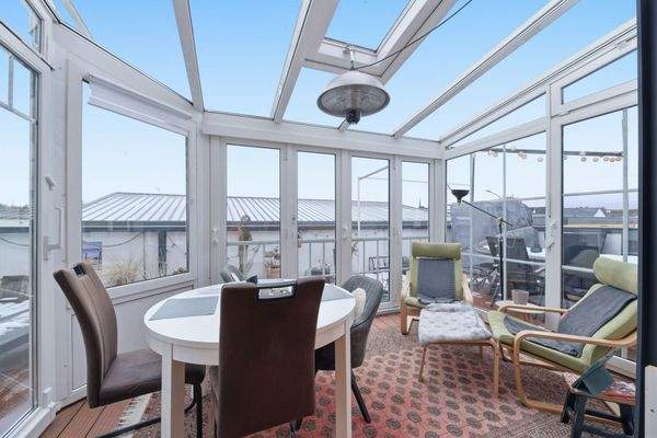 Wintergarten mit Terrasse