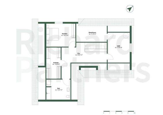 Grundriss Obergeschoss