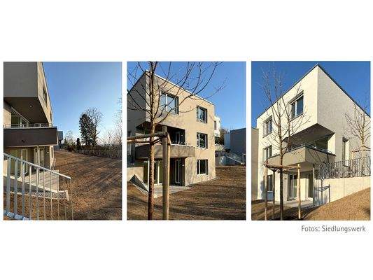 Baufortschritt Haus 7 und 10