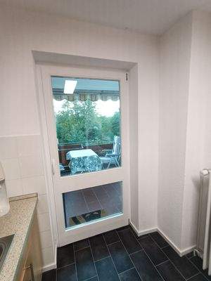 Küchenzugang zum West-Balkon
