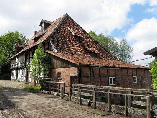 Historische Wassermühle in Rothemühle