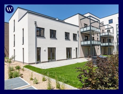 Ansicht Townhouse mit Terrasse