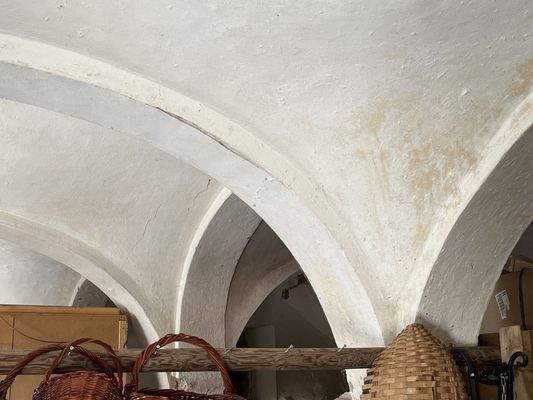 Böhmisches Gewölbe im Stall