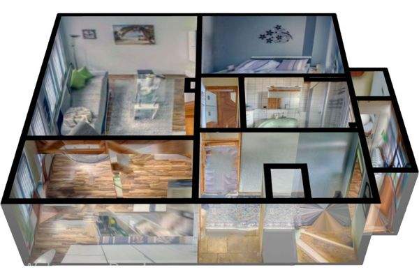 360 Grad Grundriss - EG