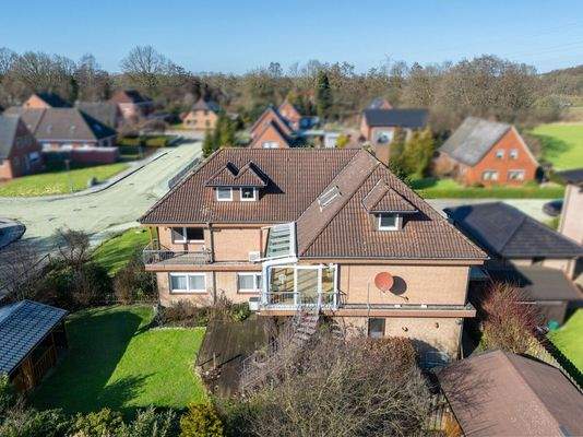 Blick auf die Immobilie