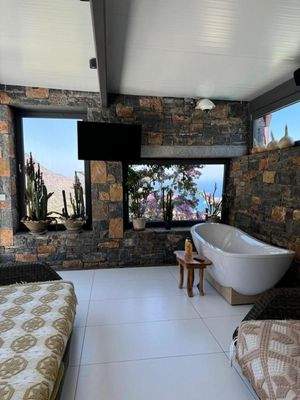 Kreta, Plaka Elounda: Luxuriöse Villa mit 6 Schlafzimmern und Blick auf die Insel Spinalonga