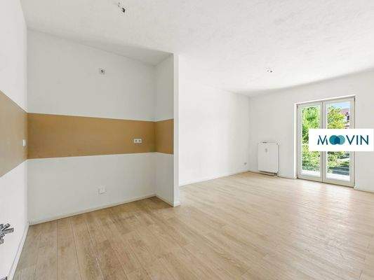 Ansicht I: Wohn- und Essbereich