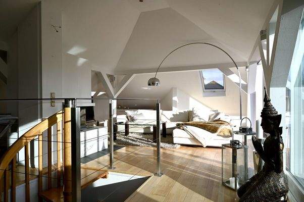 Penthouse-Wohnzimmer