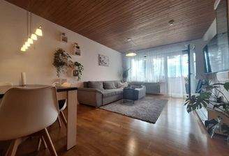 Wohnzimmer mit Blick zum Balko