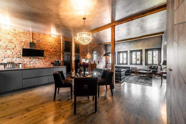 MFH 3. OG Wohn- Essbereich Ansicht II