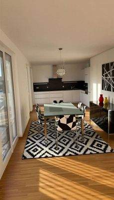 Wohnküche - (KI generiert)