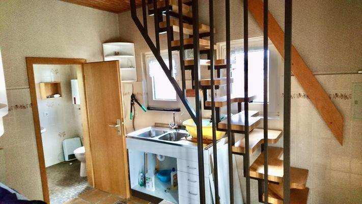 Nebengebäude Treppenaufgang