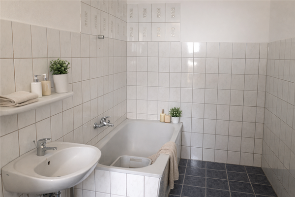 Baderzimmer OG - virtually staged