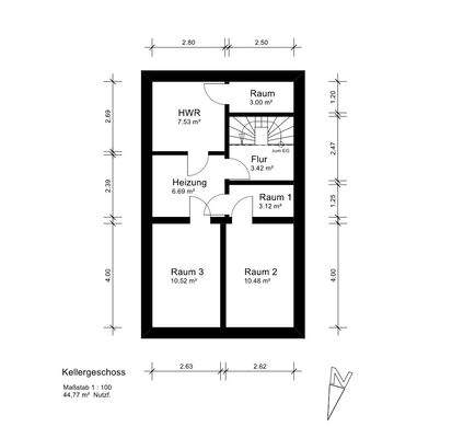 Grundriss Kellergeschoss