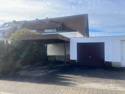Garage und Carport