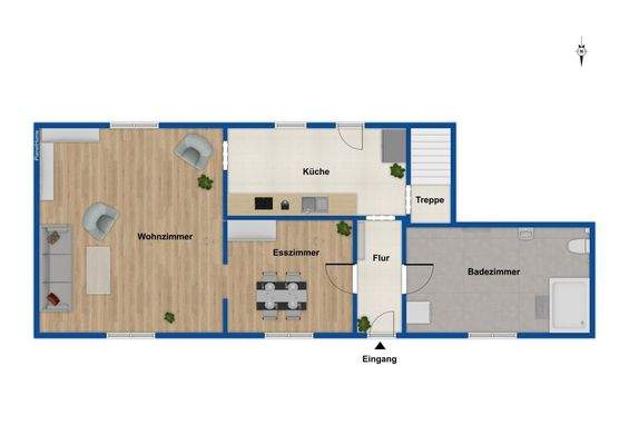 Grundriss Erdgeschoss