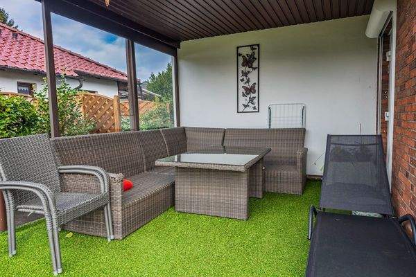 Überdachte Terrasse