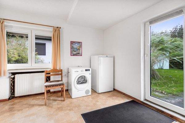 Hauswirtschaftsraum im Erdgeschoss