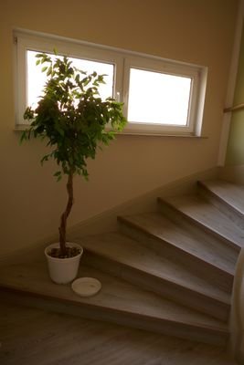 Treppe zum 2. OG