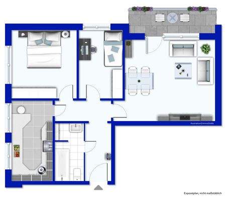 Immografik Grundriss