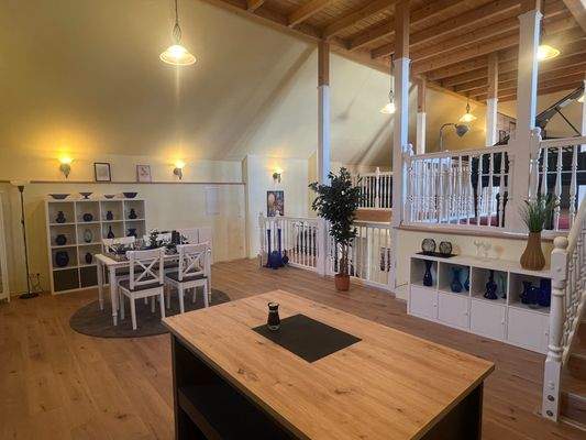 Blick Ebene 1  Küche/Essen Galeriewohnung